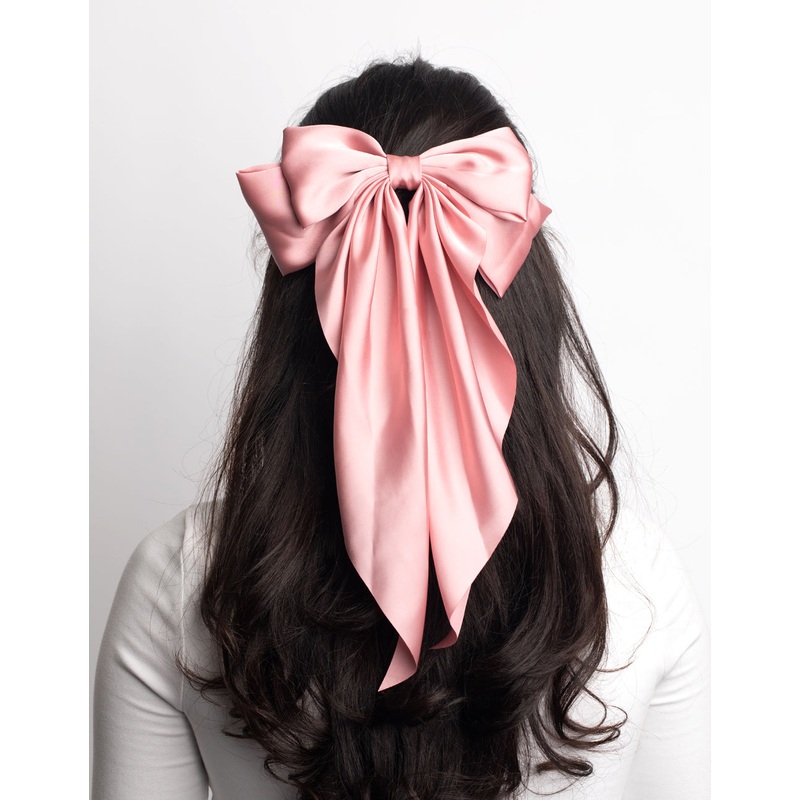 Pink Bow Clip