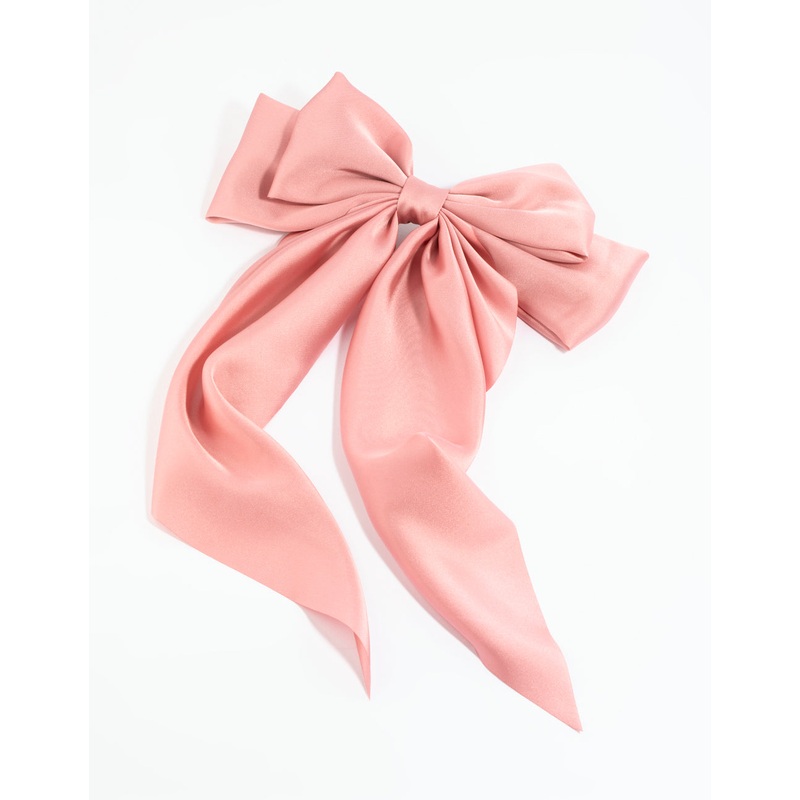 Pink Bow Clip