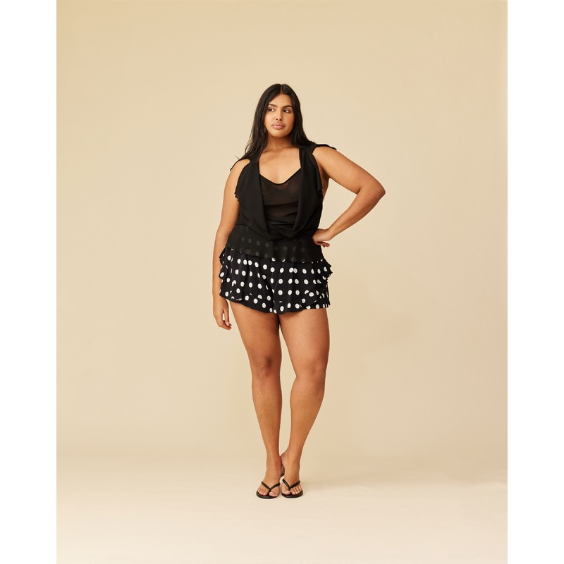 DOVE SHORT POLKA DOT|4|6|8|10|12|14|16|18|20