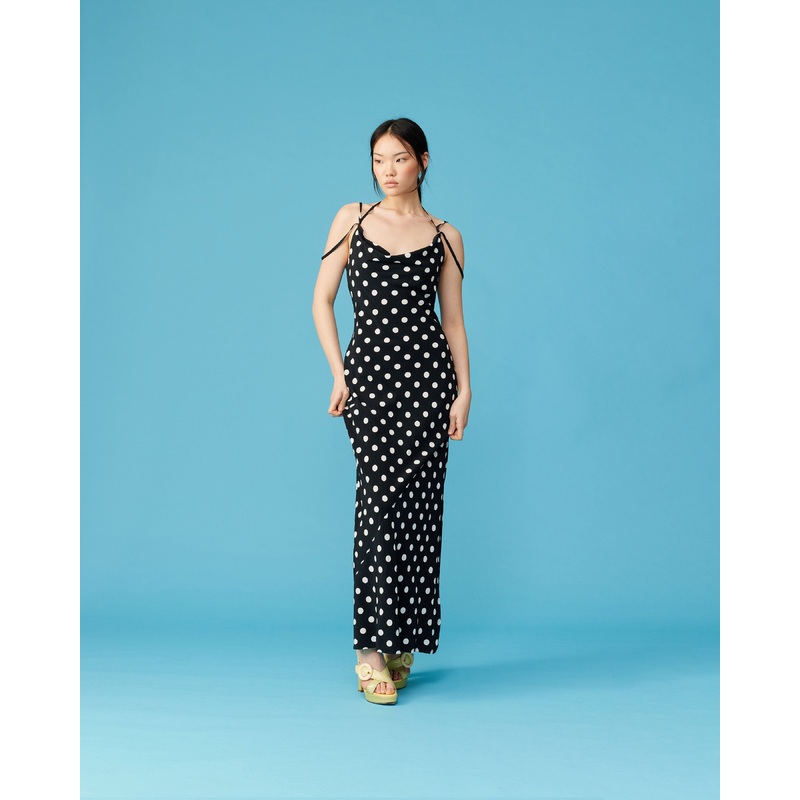 GLORIA SLIP DRESS POLKA DOT|4|6|8|10|12|14|16|18|20
