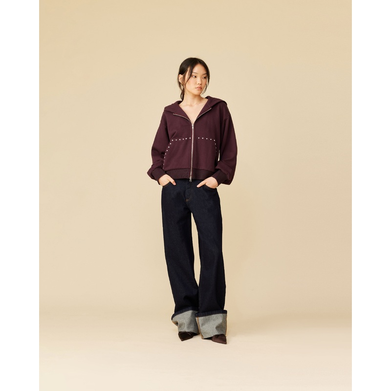 LEX HOODIE DEEP PLUM|4|6|8|10|12|14|16|18|20