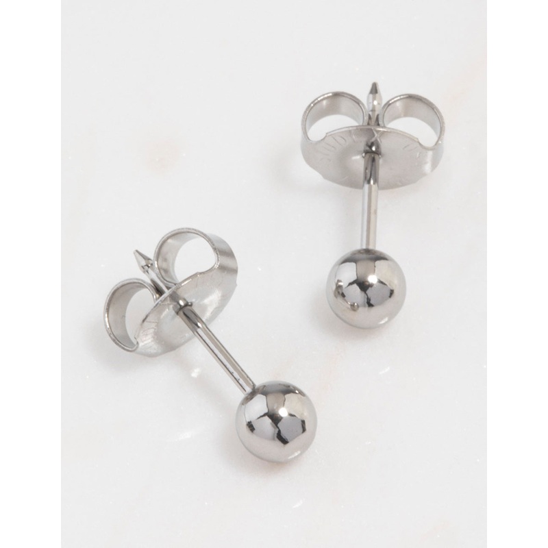 Surgical Steel Ball Piercing Stud 4mm