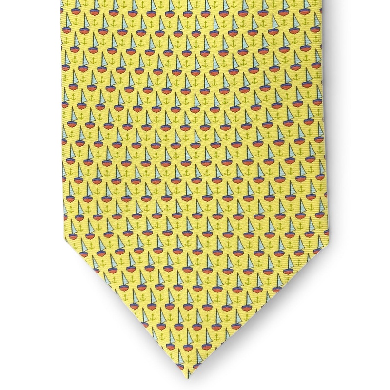 Anchored In: Tie – Yellow