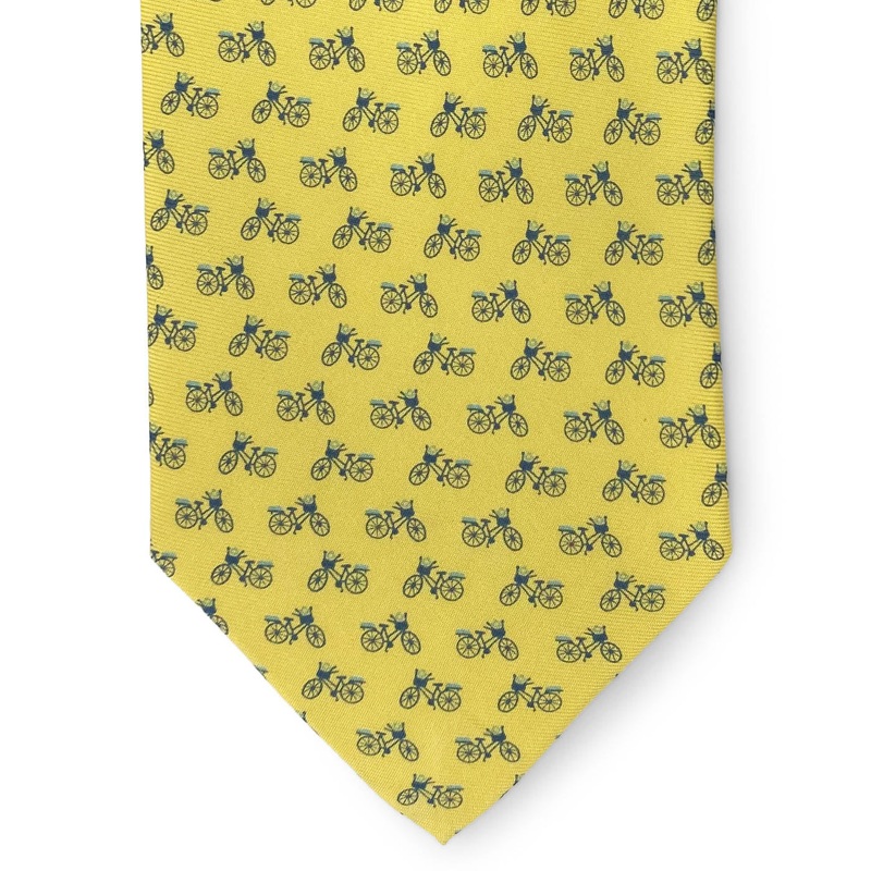 Basket & Bike: Tie – Yellow