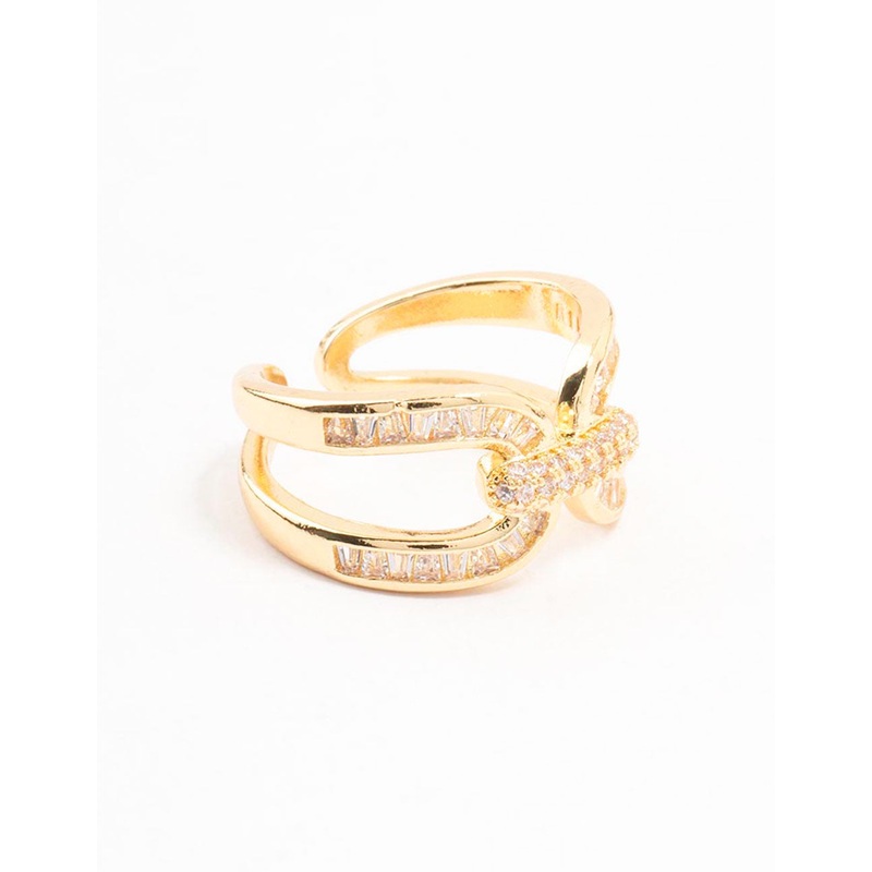 Gold Plated Bag Link Ring|SM|ML