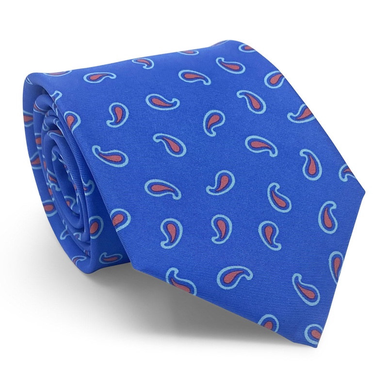 Bold Pines: Tie – Blue