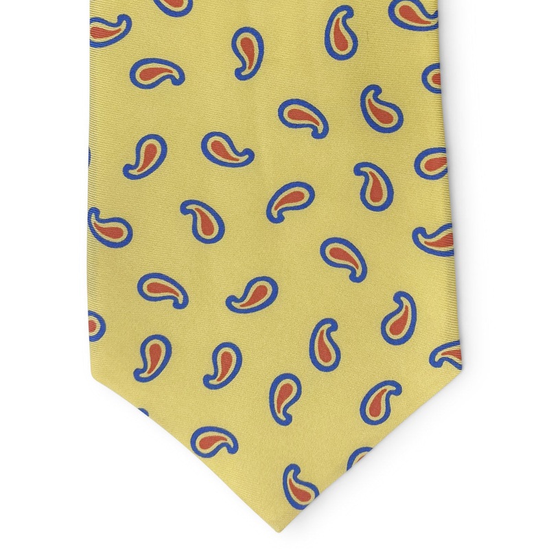 Bold Pines: Tie – Yellow