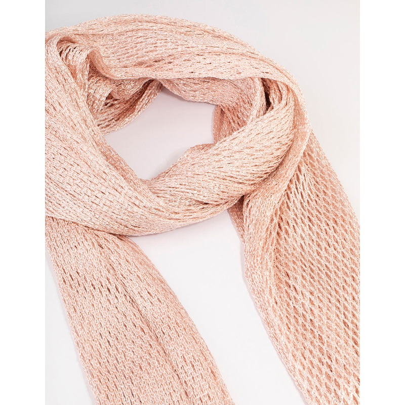 Large Drape Fabric Necklace Scarf