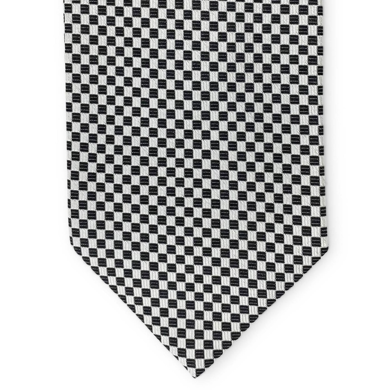 Check Formal: Tie – Black/White
