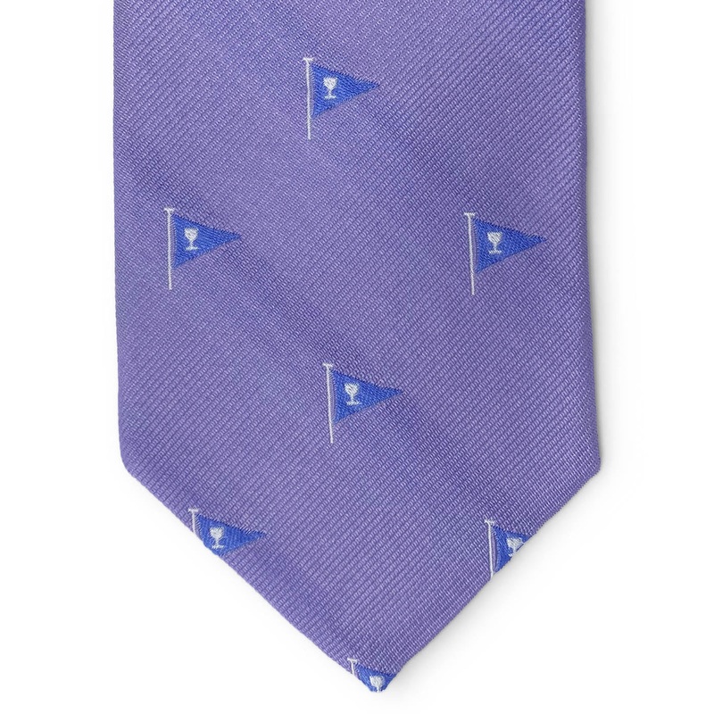 Cocktail Burgee: Tie – Purple