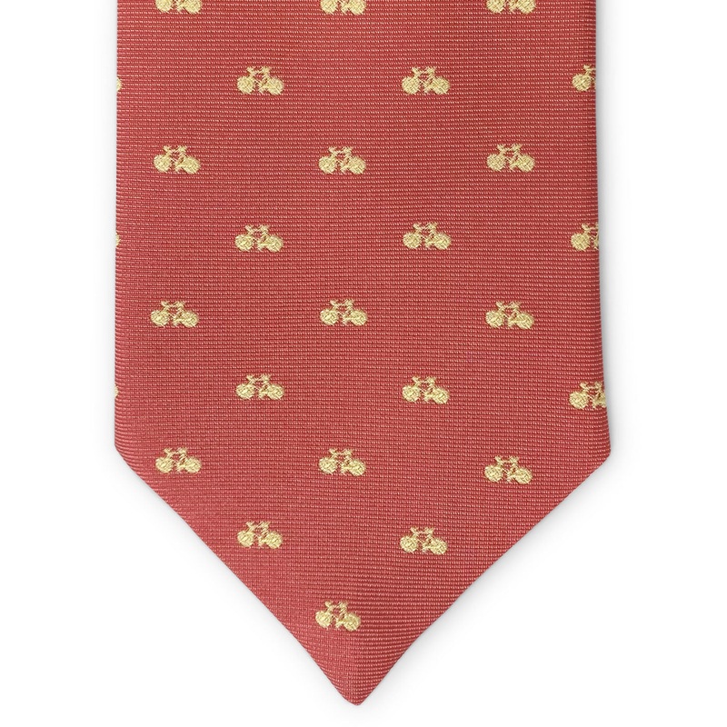 Cycling: Tie – Coral/Yellow