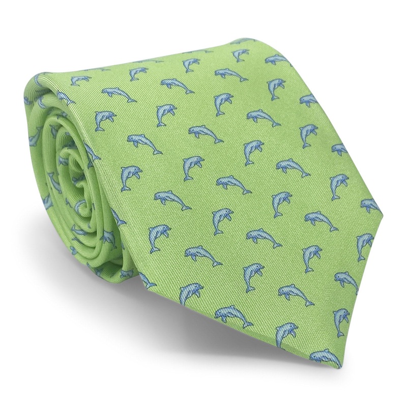 Dolphin: Tie – Green