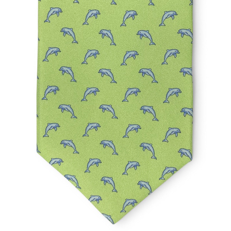 Dolphin: Tie – Green