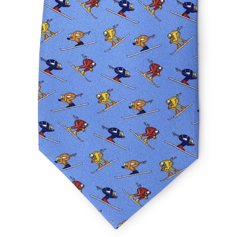Downhill: Tie – Blue