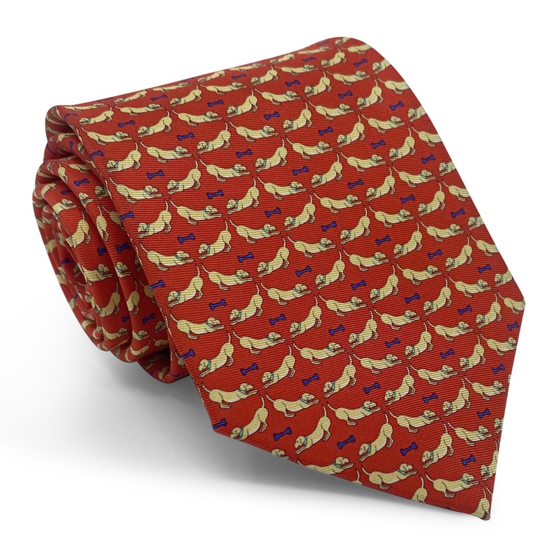 Downward Dog: Tie – Red