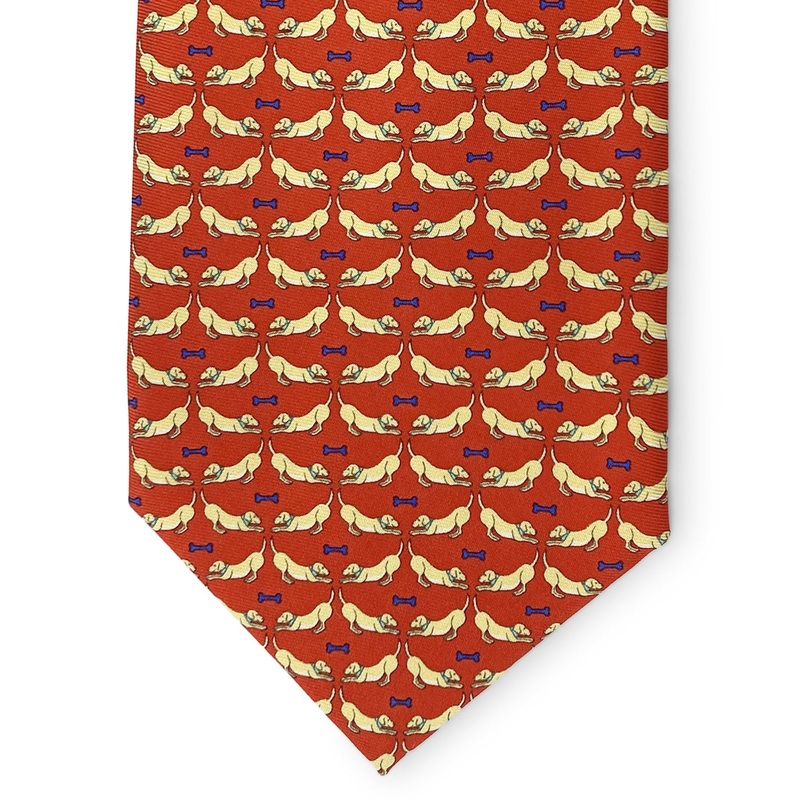Downward Dog: Tie – Red