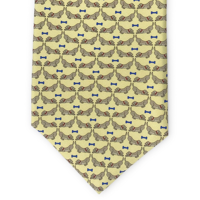 Downward Dog: Tie – Yellow