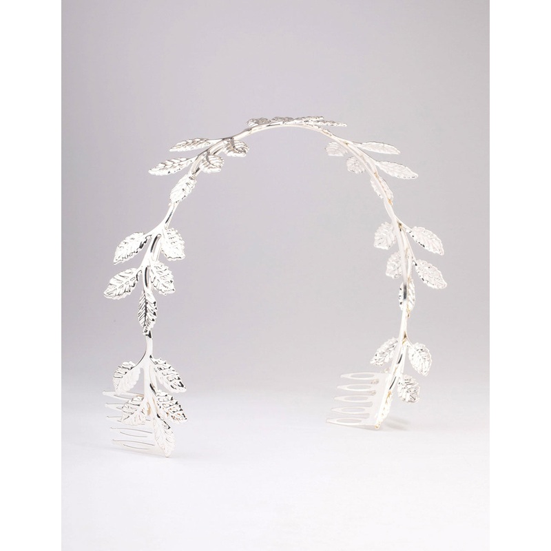 Silver Detailed Vine Headband