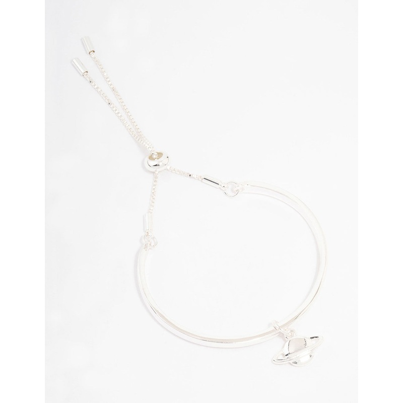 Silver Planet Toggle Bracelet
