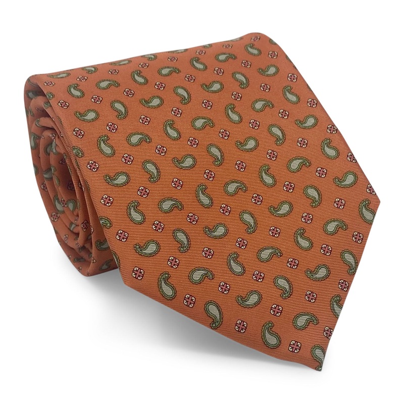 Fall Pine: Tie – Orange