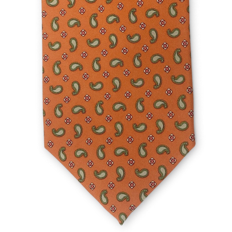 Fall Pine: Tie – Orange