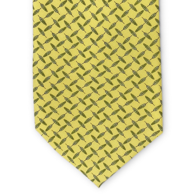 Feathers: Tie – Yellow