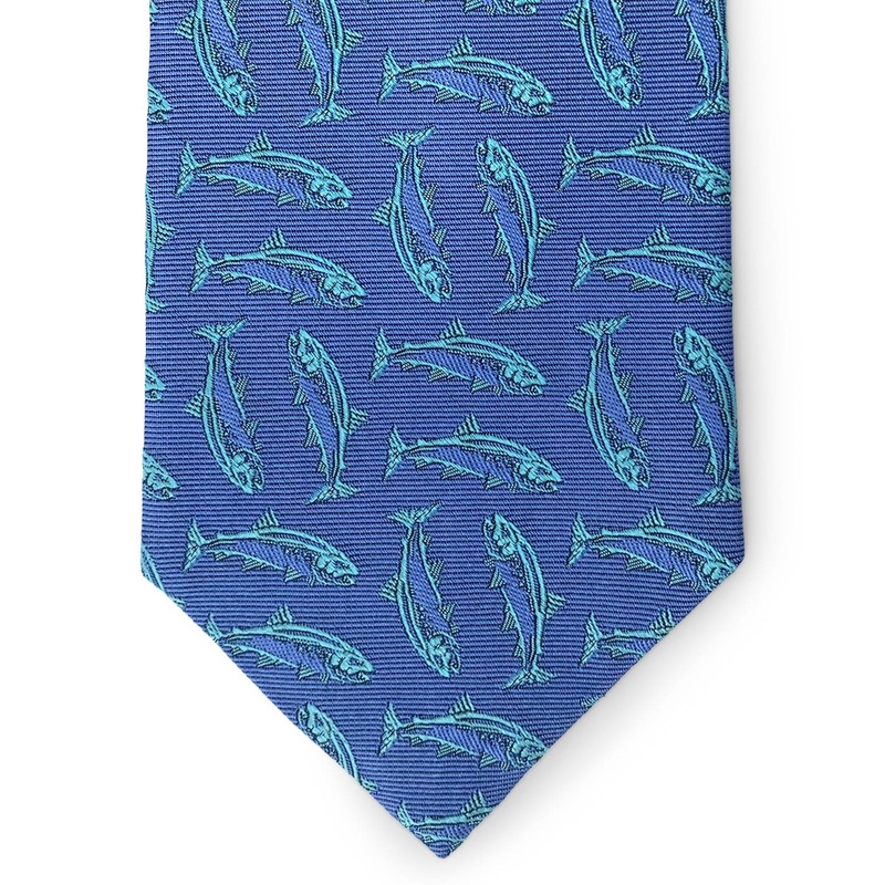 Fish: Tie – Blue/Green