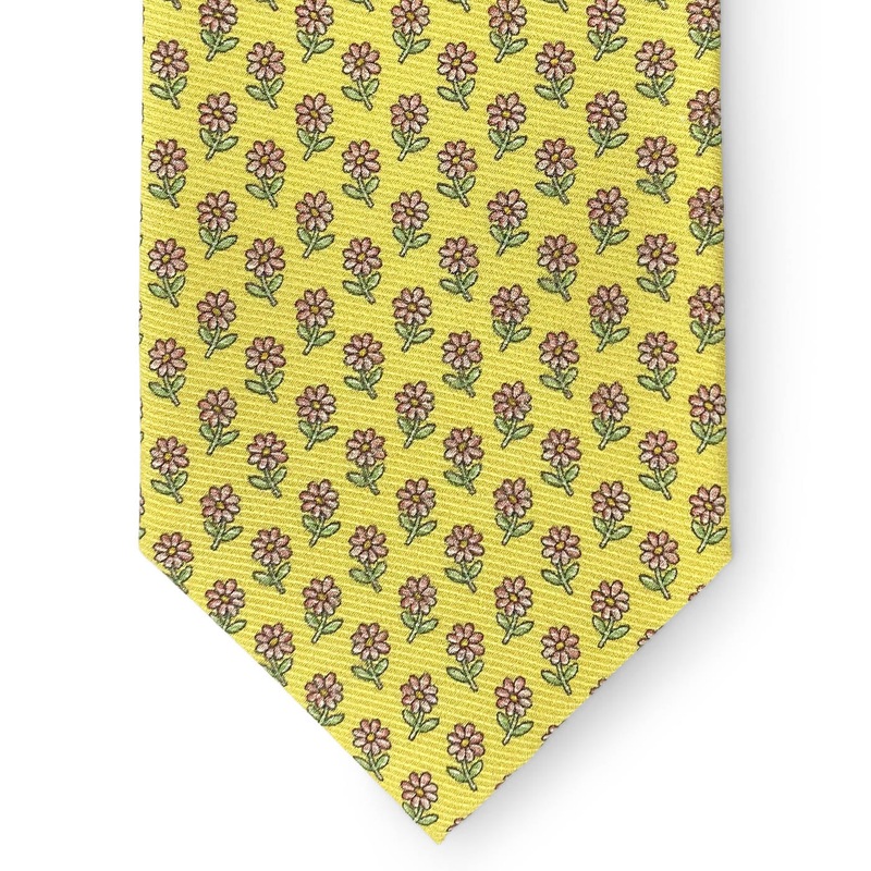 Fleur: Tie – Yellow