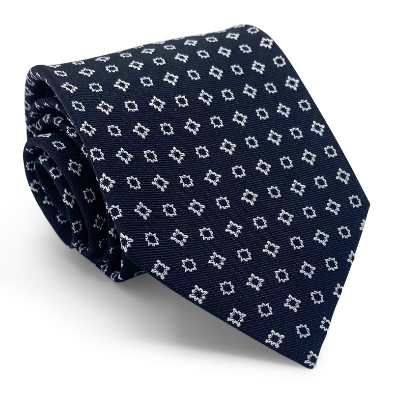 Foulard Formal: Tie – Black/White
