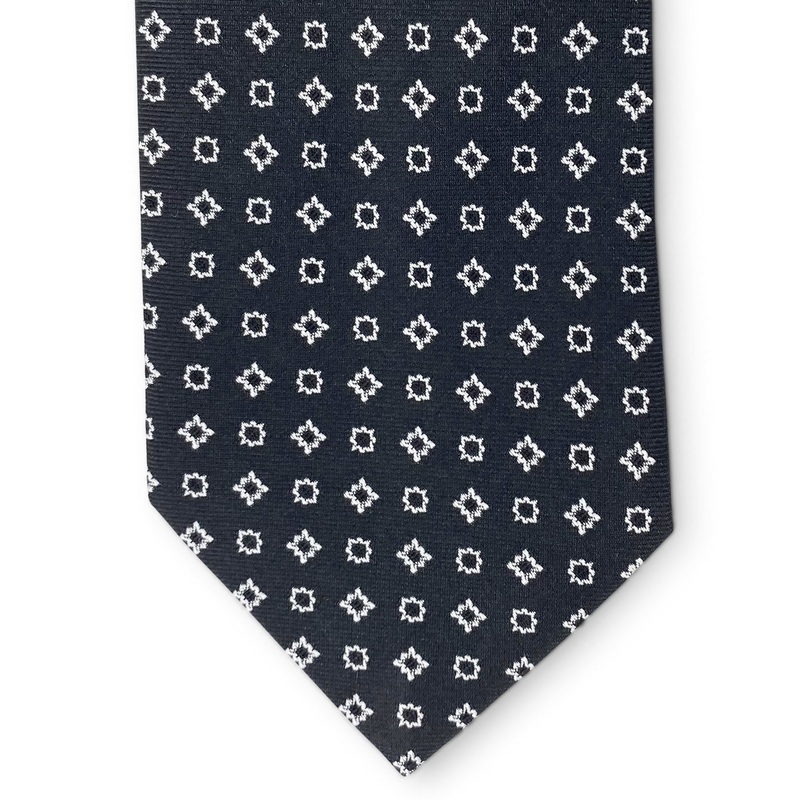 Foulard Formal: Tie – Black/White
