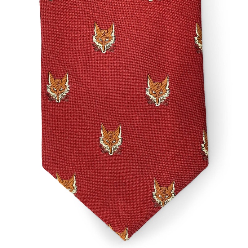 Fox Mask: Tie – Red