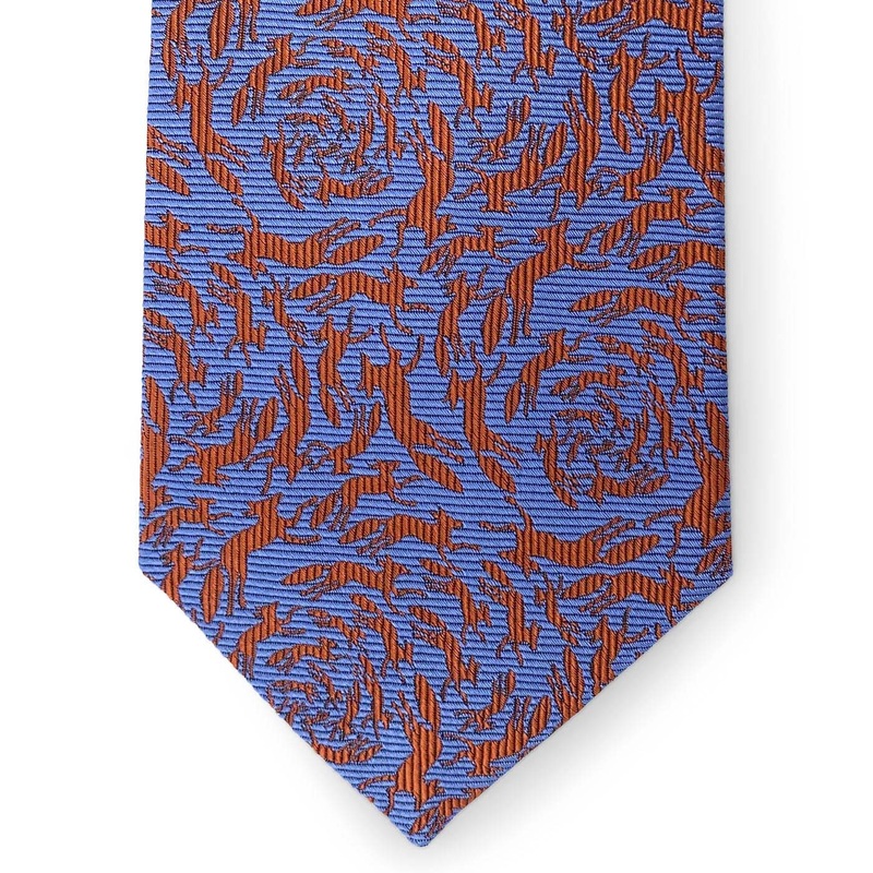 Foxes: Tie – Blue