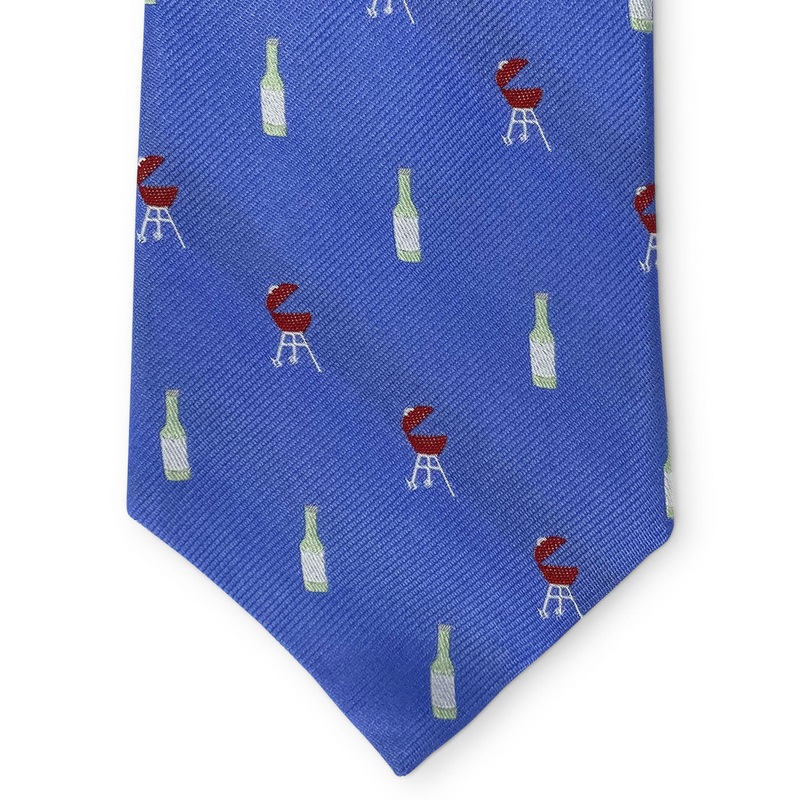 Grill: Tie – Blue