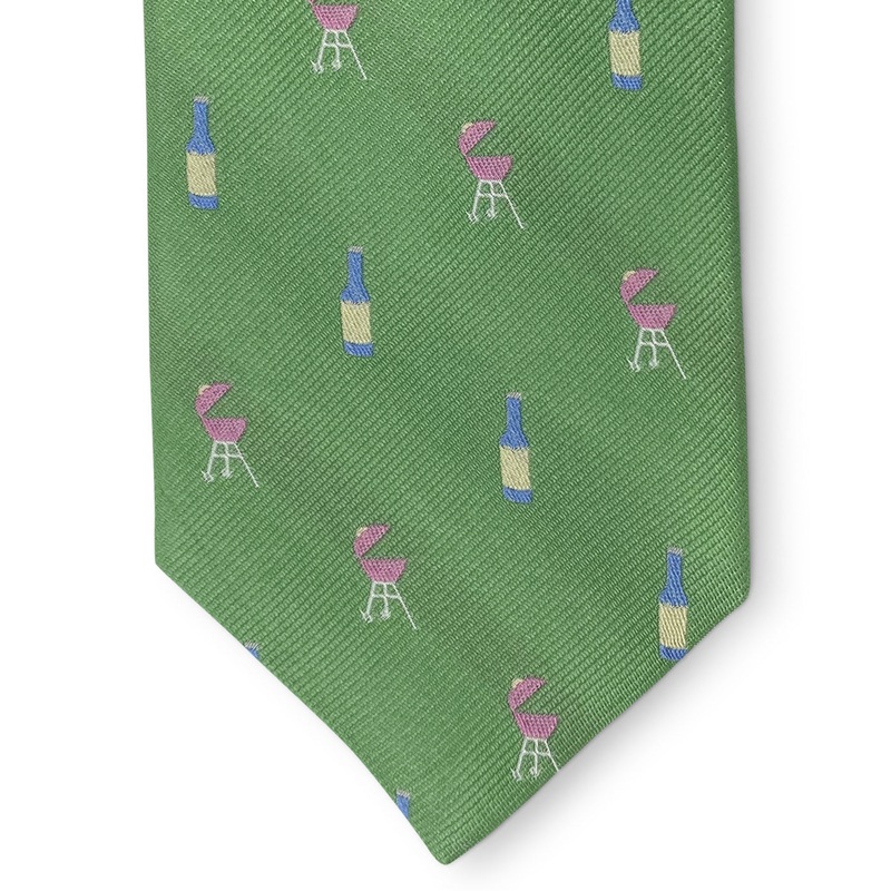 Grill: Tie – Green