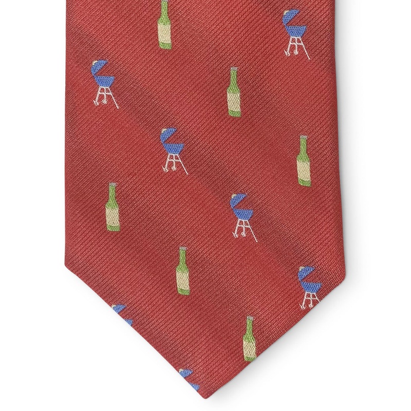 Grill: Tie – Red