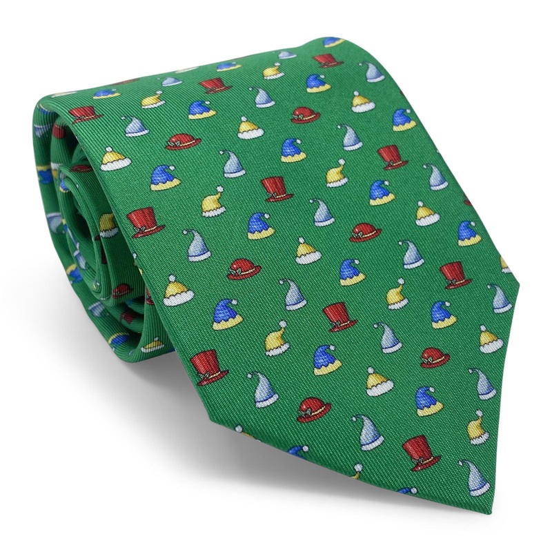 Holiday Hats: Tie – Green