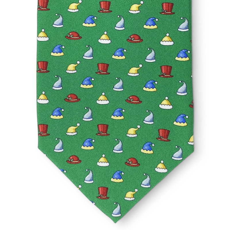 Holiday Hats: Tie – Green