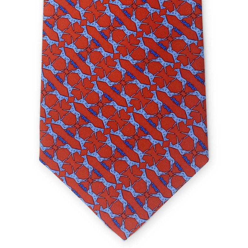 Horse Mirror: Tie – Red