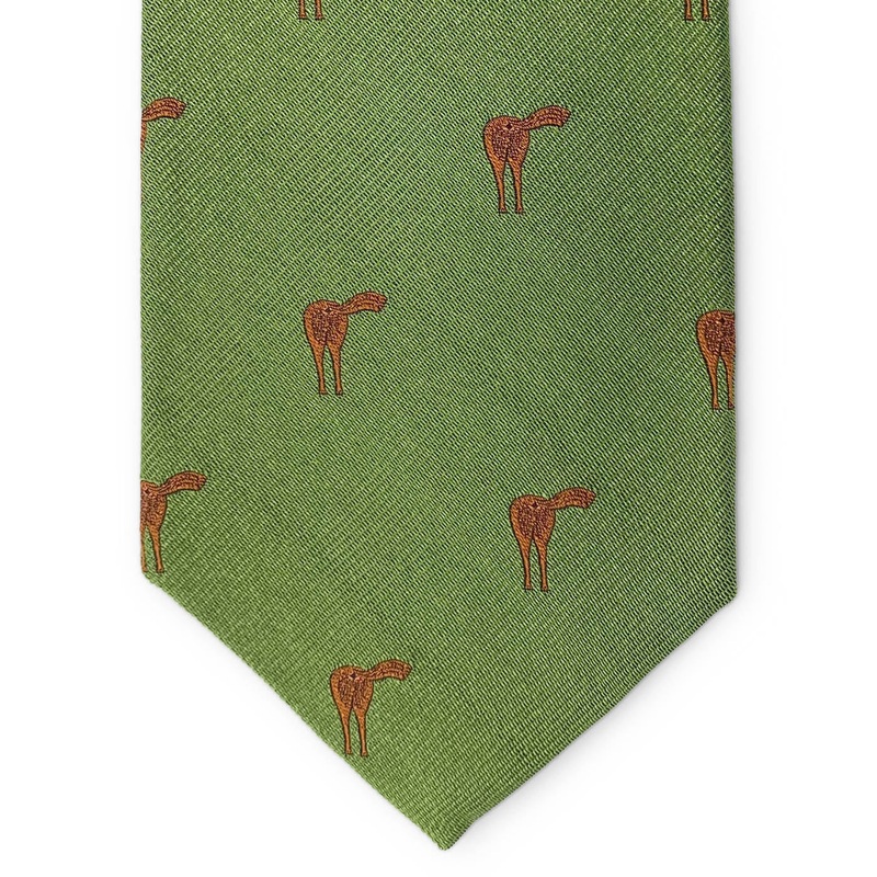 Horse’s Ass: Tie – Green/Orange