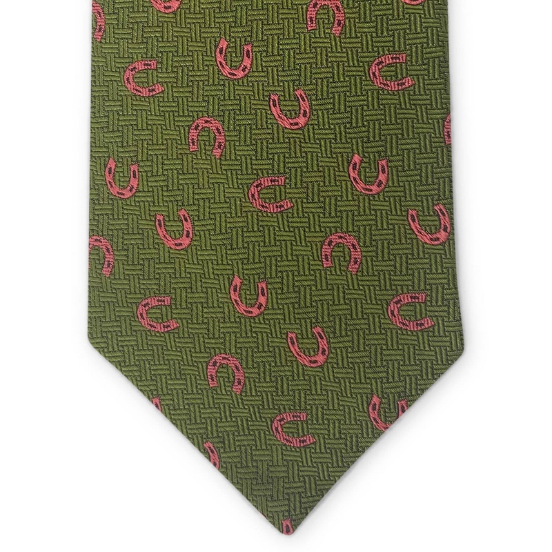 Horseshoe Surprise: Tie – Green