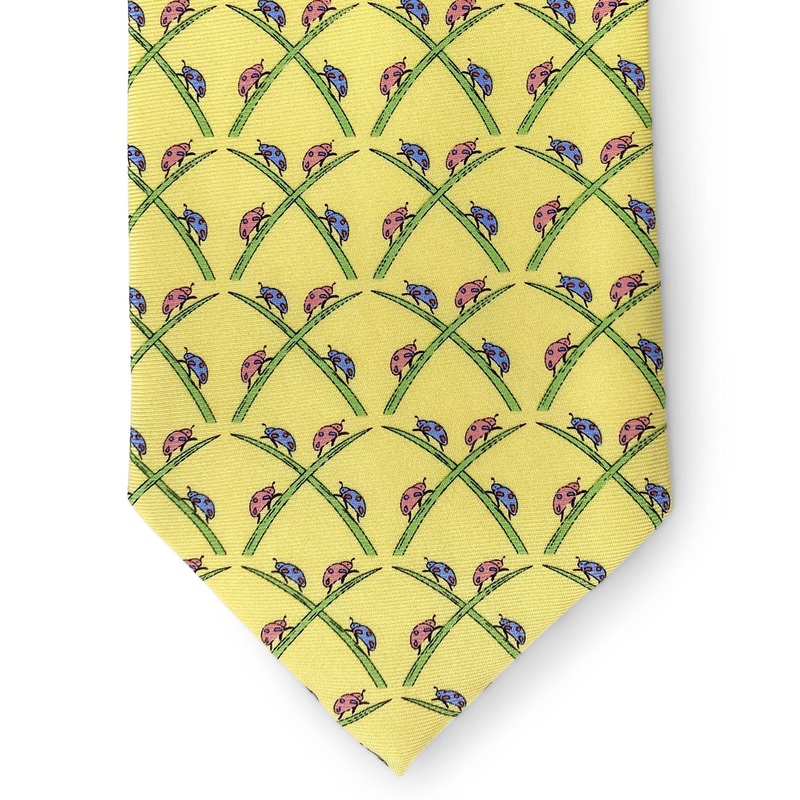 Ladybug: Tie – Yellow