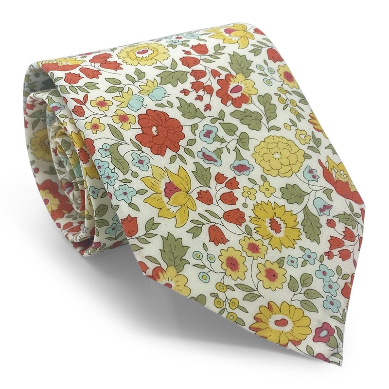 Liberty Wycombe: Tie – Orange/Yellow