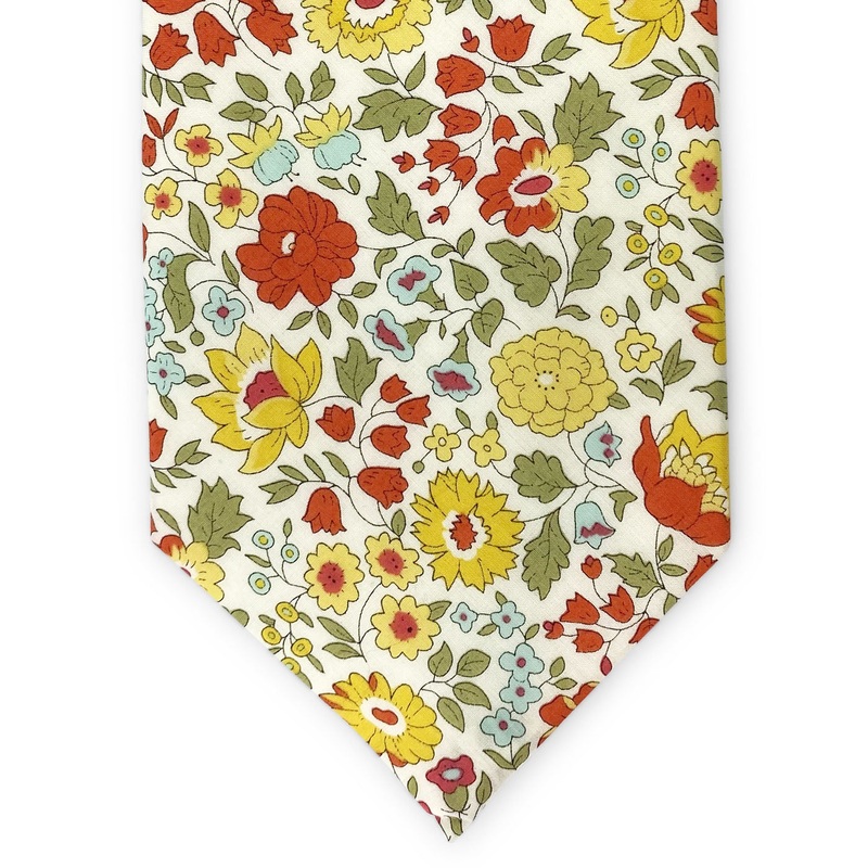 Liberty Wycombe: Tie – Orange/Yellow