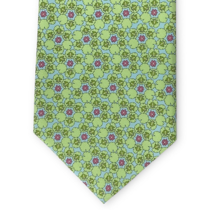 Lily & Frog: Tie – Aqua