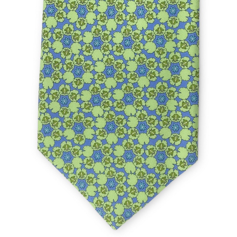 Lily & Frog: Tie – Blue