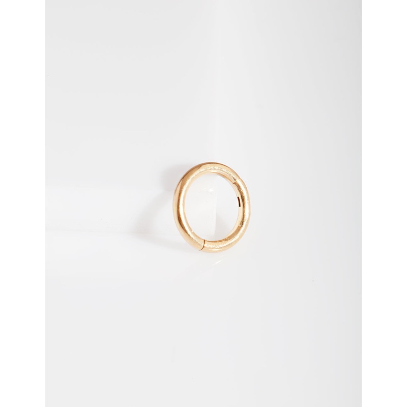 Gold 5mm Clicker Earring