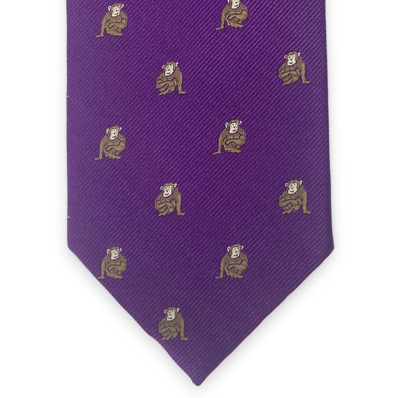 Monkey: Tie – Purple