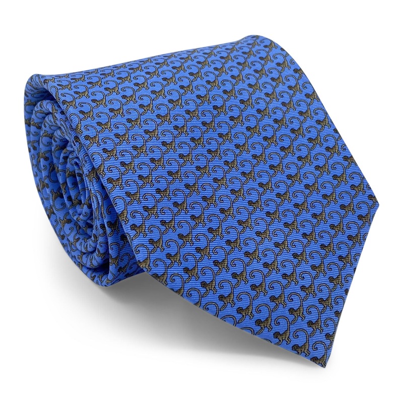 Monkeys: Tie – Blue