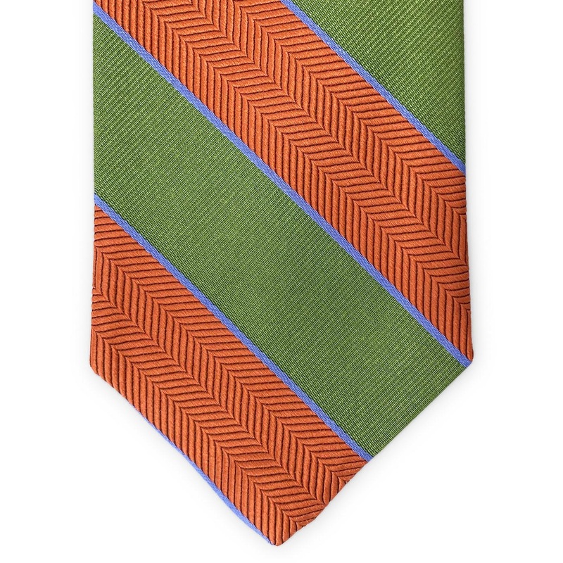 Montgomery: Tie – Orange/Green