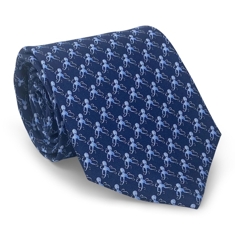 Outboard Octopus: Tie – Navy